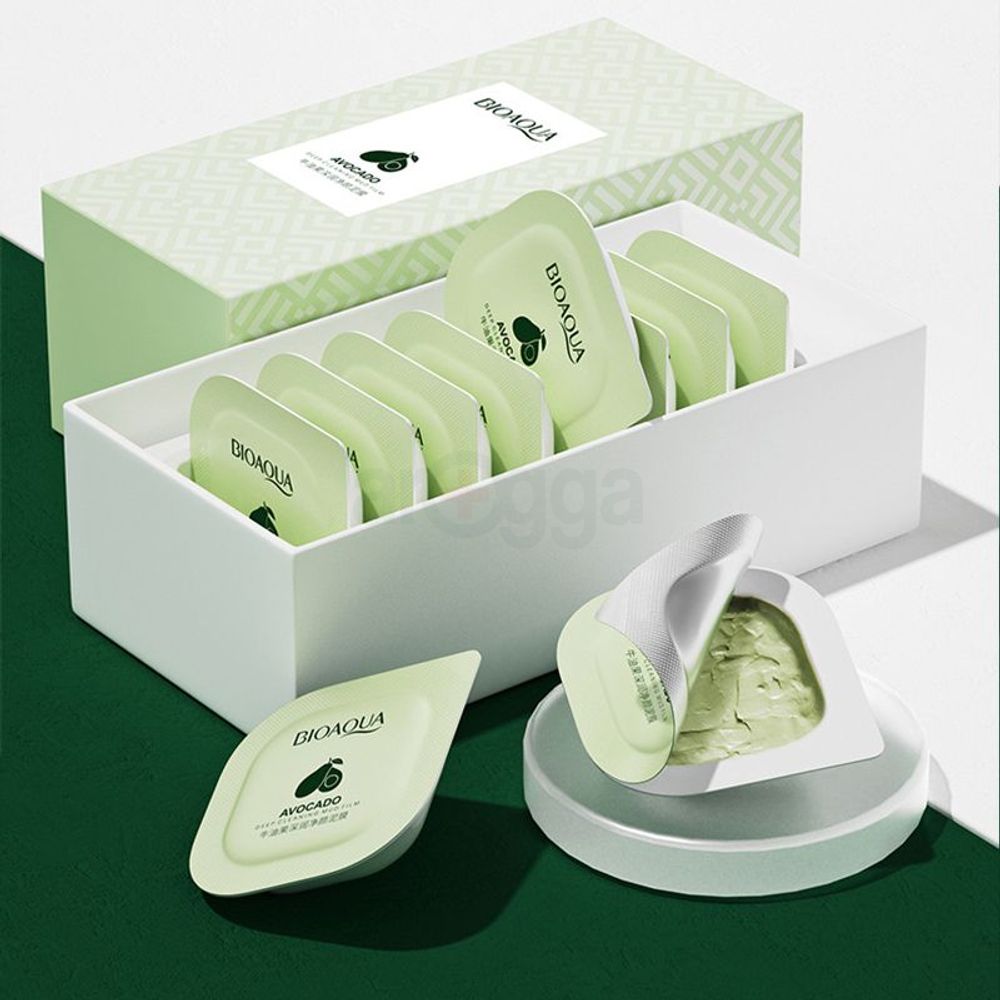 Bioaqua Avocado Oil Control Cleansing Mud Mask Set  