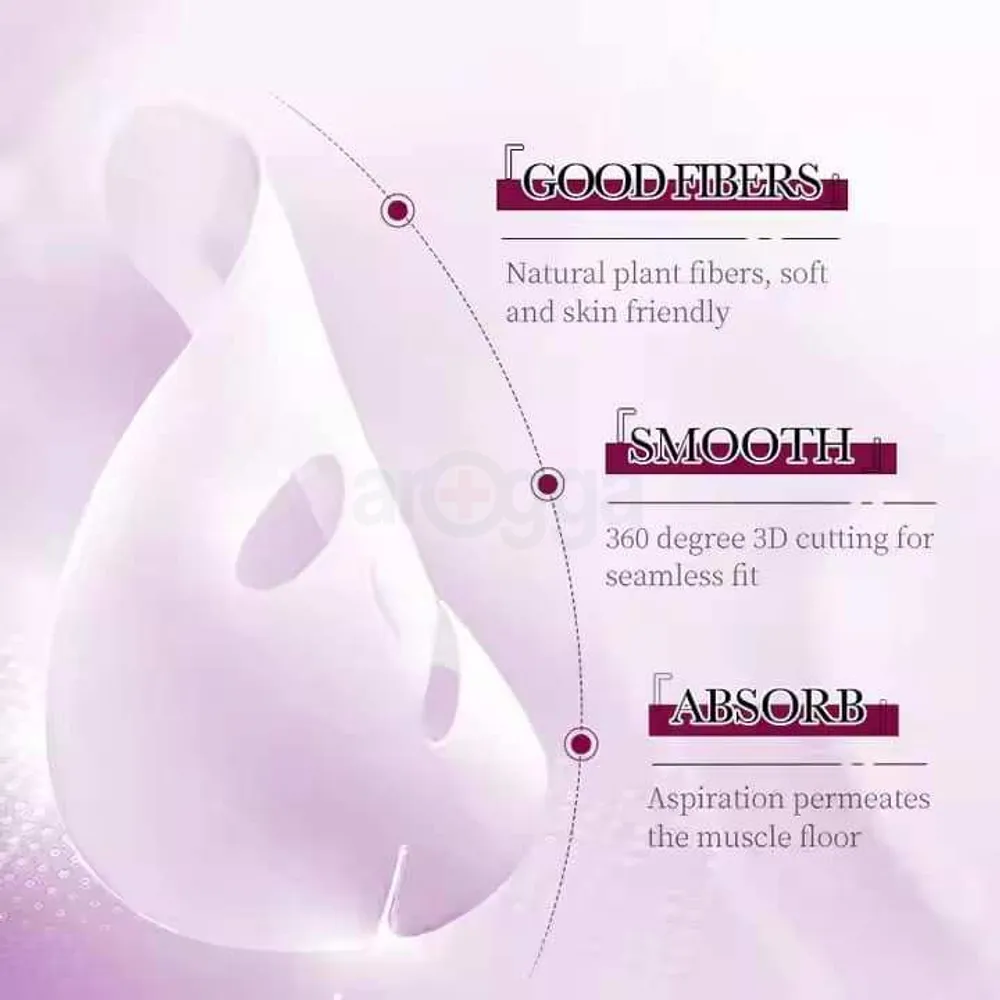 Bioaqua Grape Seed Antioxidant Hydrating Facial Sheet Mask   