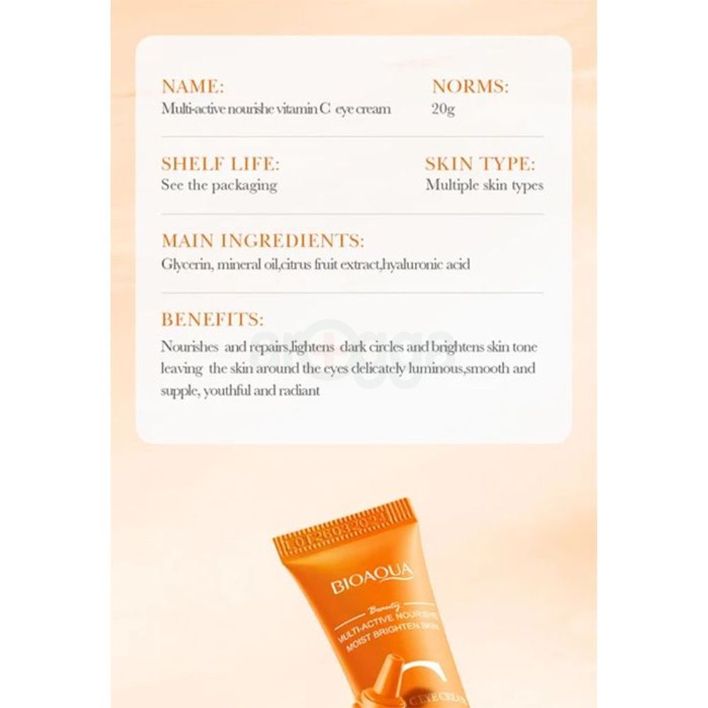 Bioaqua Vitamin C Eye Cream 20g  