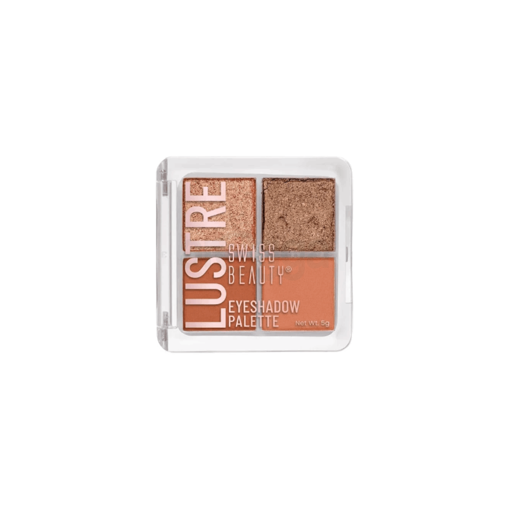 Swiss Beauty Lustre Eyeshadow Palette - 02 Nude Addict  