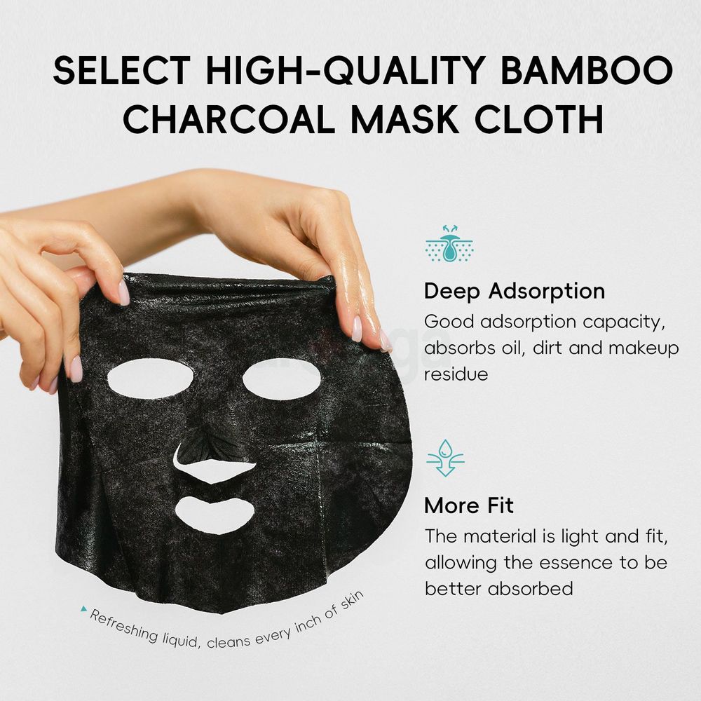 Laikou Charcoal Purifying Sheet Mask 30ml  