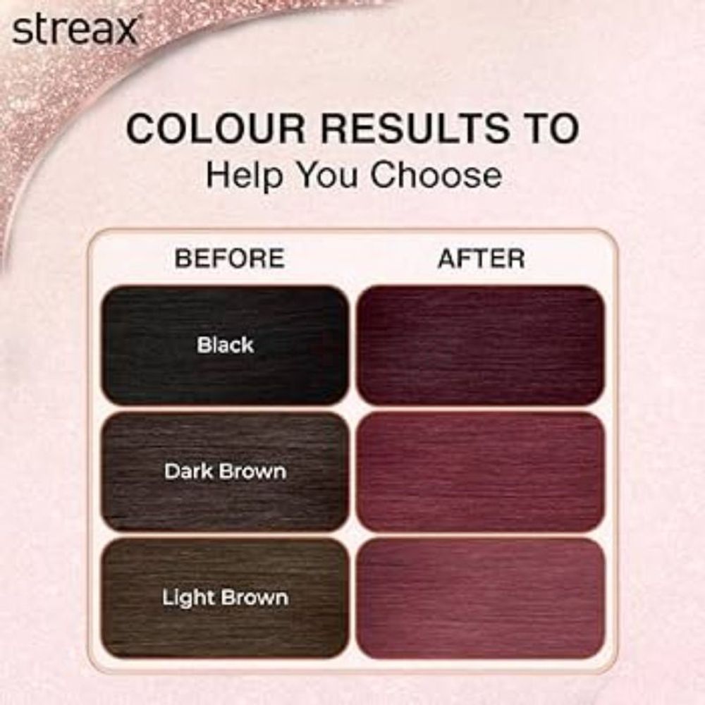 Streax Gel Hair Colour Burgundy 3.16 - 150ml  