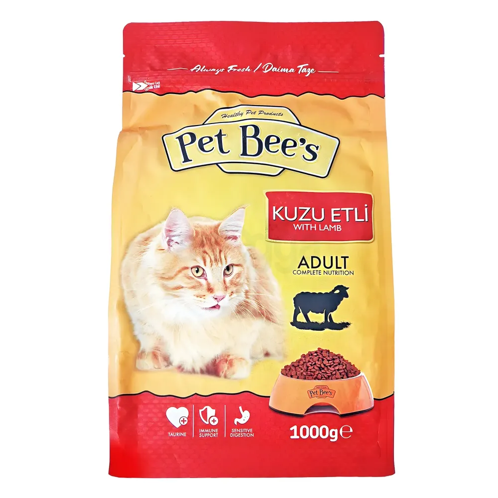 Pet Bee's Adult Dry Cat Food with Lamb 1KG  
