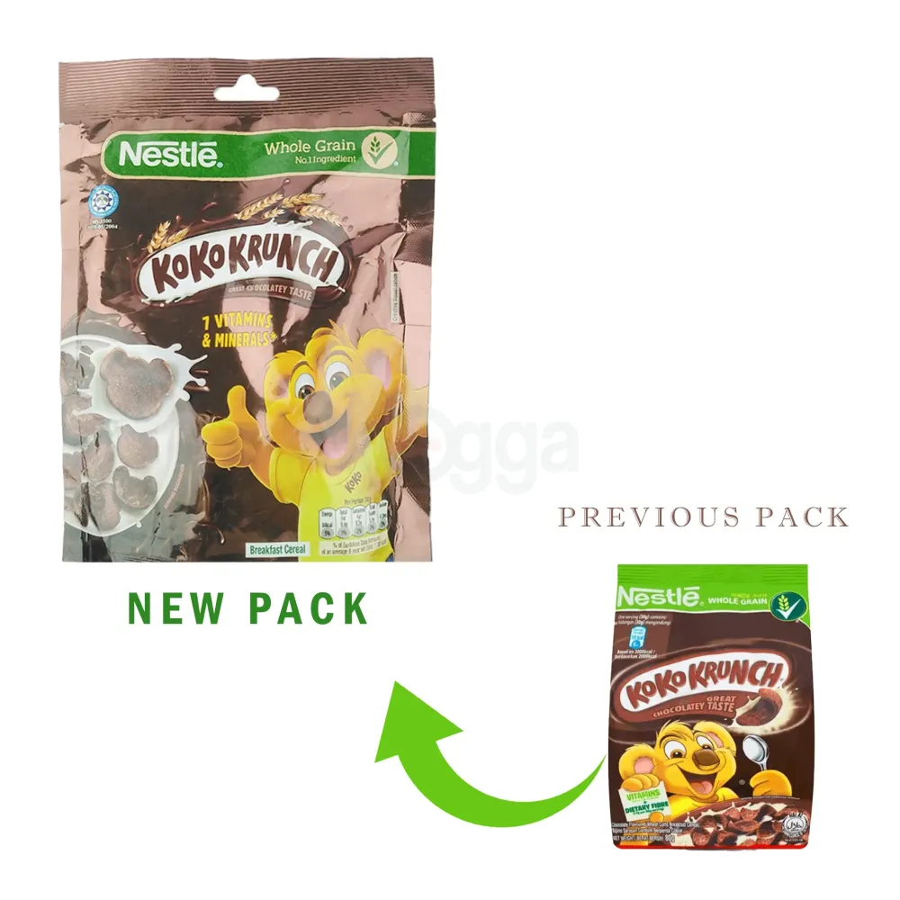 Nestlé Koko Krunch Great Chocolatey Taste Cereal Pouch - 70g  