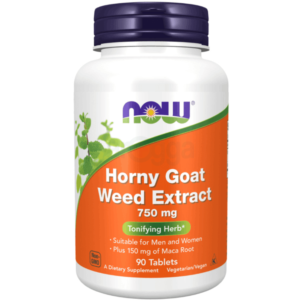 NOW Horny Goat Weed Extract 750 mg,90 Tablets  