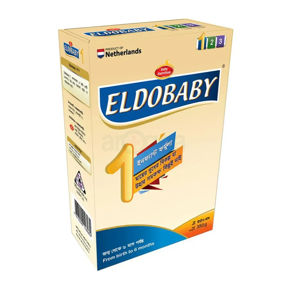 Eldobaby 1 Infant Formula with Iron (0-6 Months) BIB - 350gm  