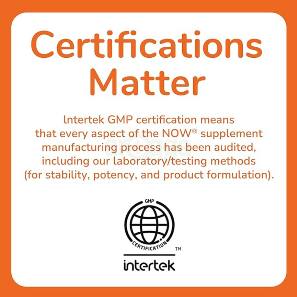 NOW Supplements Magnesium Glycinate 60 Veg Capsules 60 capsules  