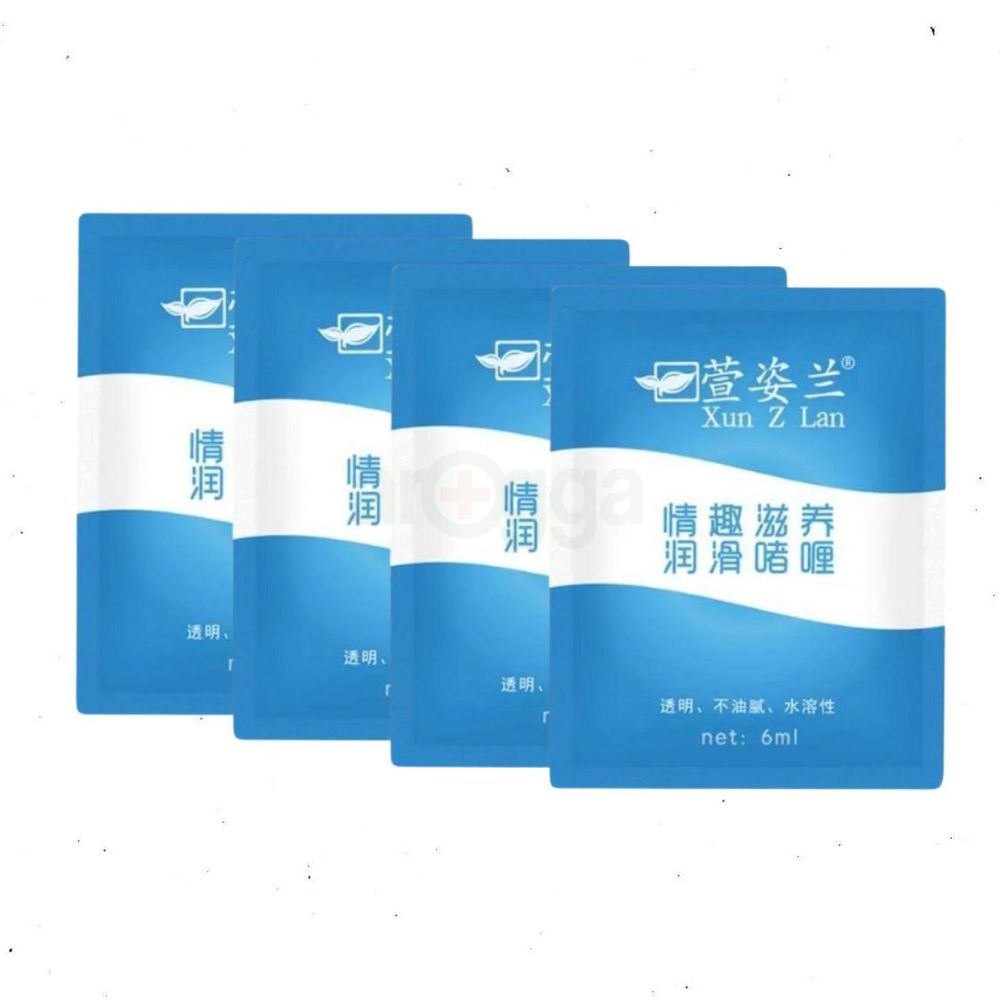 Xun Zi Lan water based lubricant 4 pcs pack  