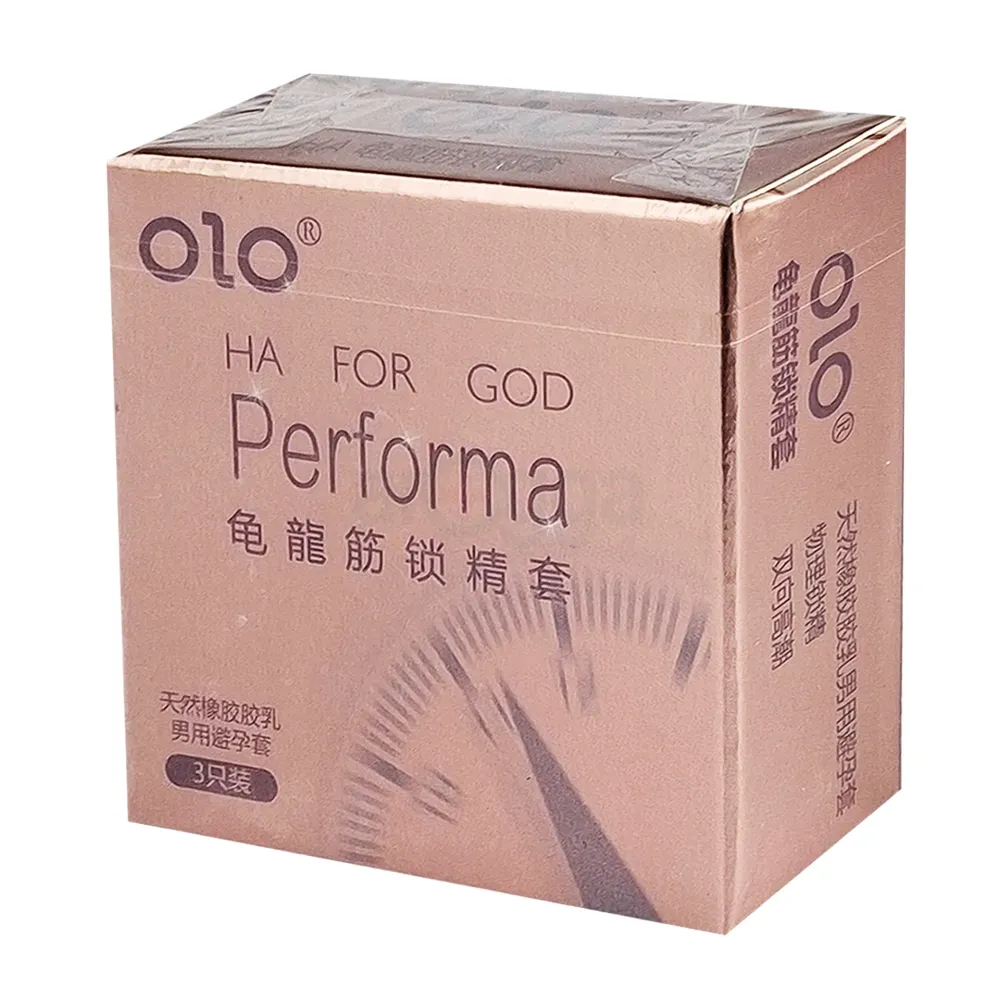 Olo Ha for God Condom - 3pcs   