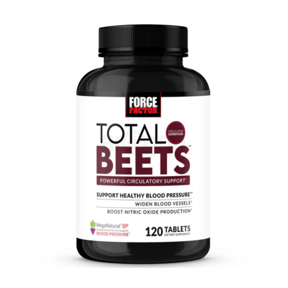 Force Factor Total Beets, Powerful, Circulatory Support  120 Tablets  