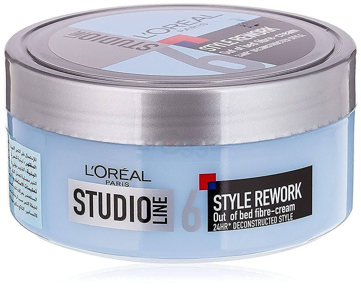Loreal Paris Studio Line 6 Style Rework Out Of Bed Fibre Cream 150ml  