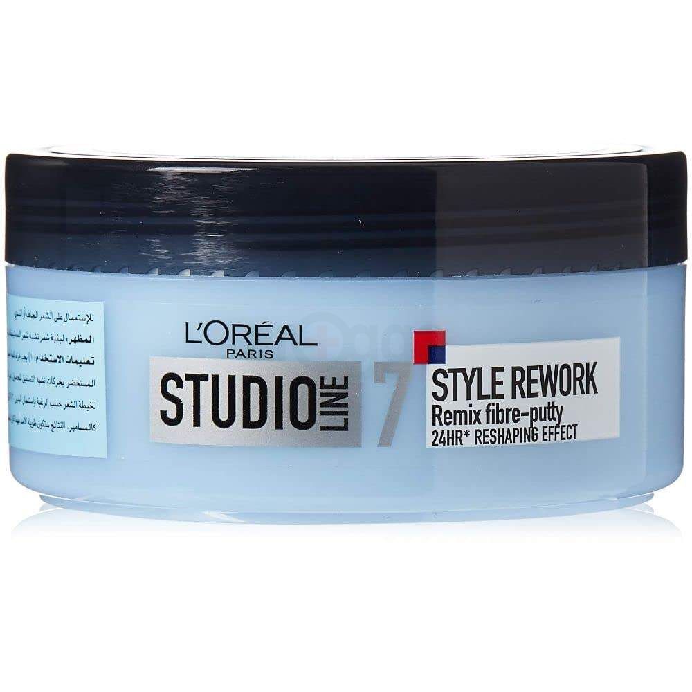 Loreal Paris Studio Line 7 Style Rework Remix Fibre Putty Cream - 150ml  