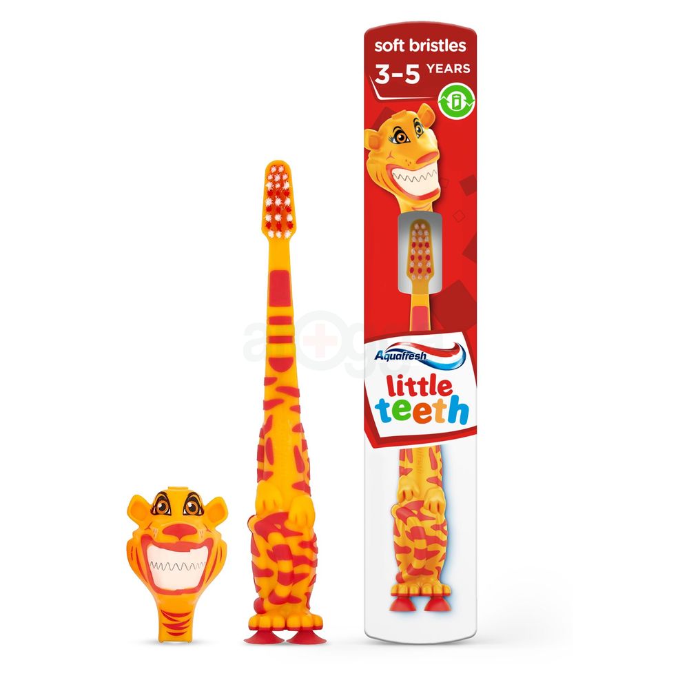 Aquafresh Little Teeth Baby Toothbrush - Tilly the Tiger (3-5 Years)  