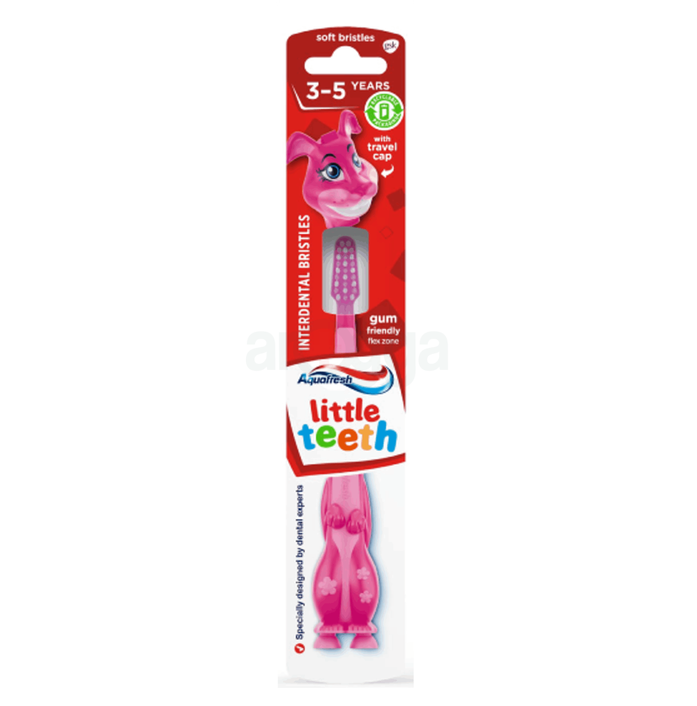 Aquafresh Little Teeth Baby Toothbrush - Bella the Bunny (3-5 Years)  