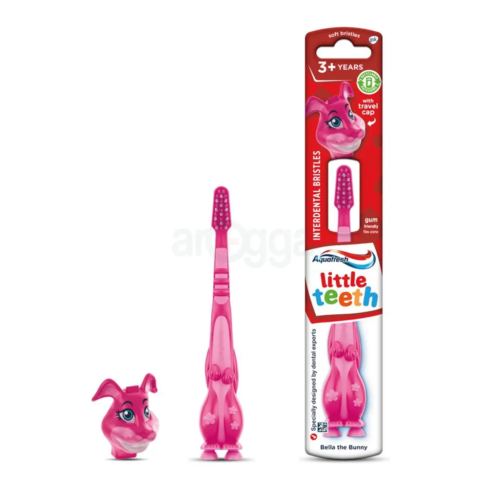 Aquafresh Little Teeth Baby Toothbrush - Bella the Bunny (3-5 Years)  