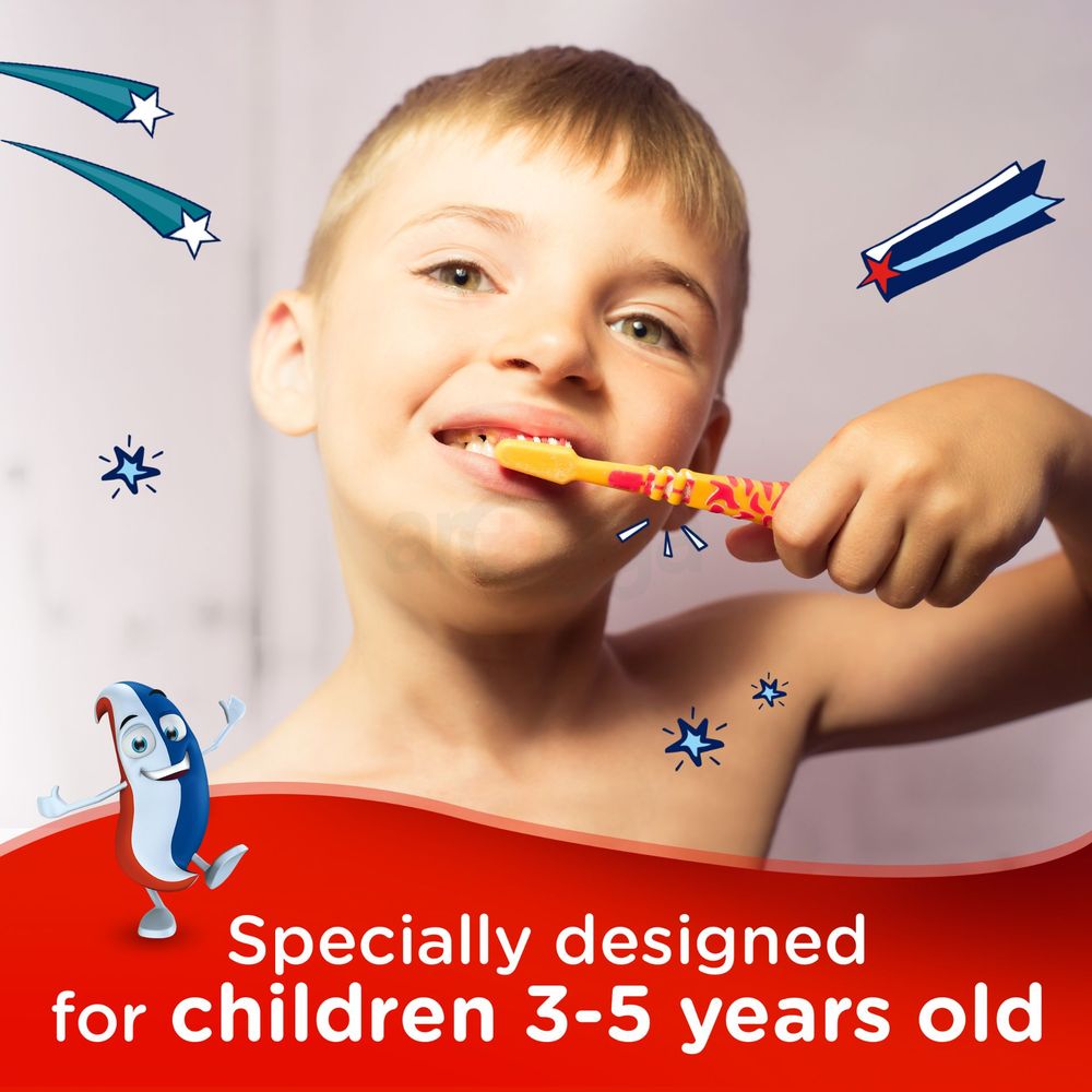 Aquafresh Little Teeth Baby Toothbrush - Curt the Croc (3-5 Years)  