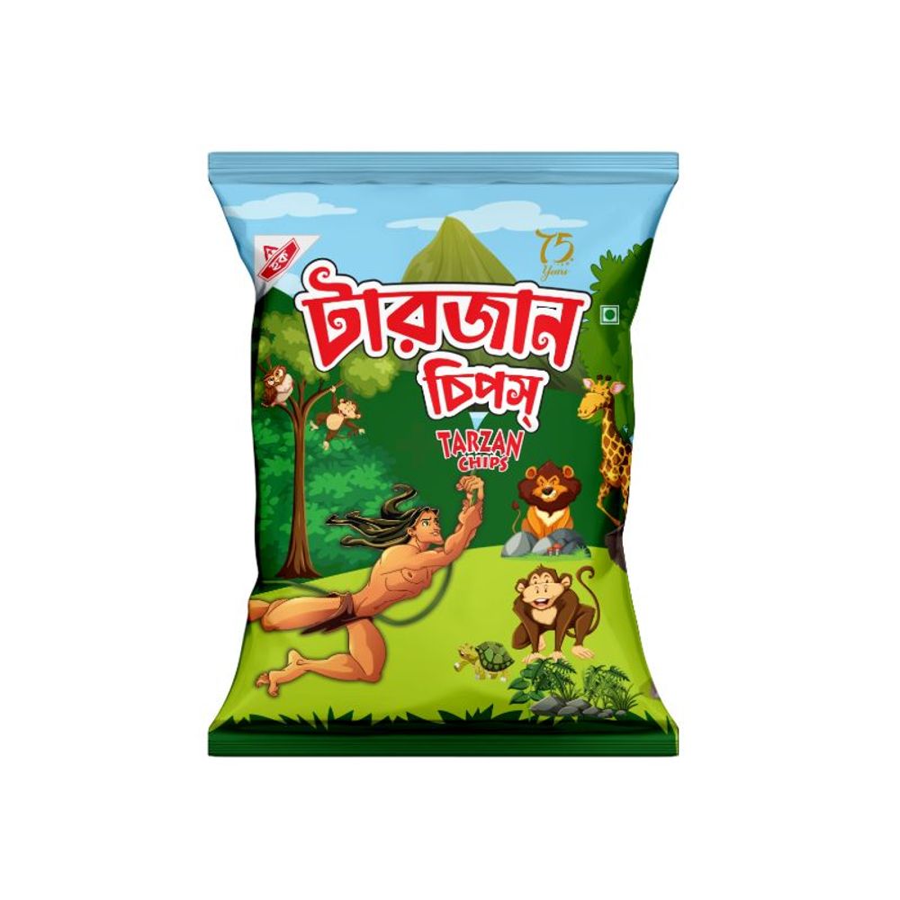 Tarzan & Jane Chips 20g  