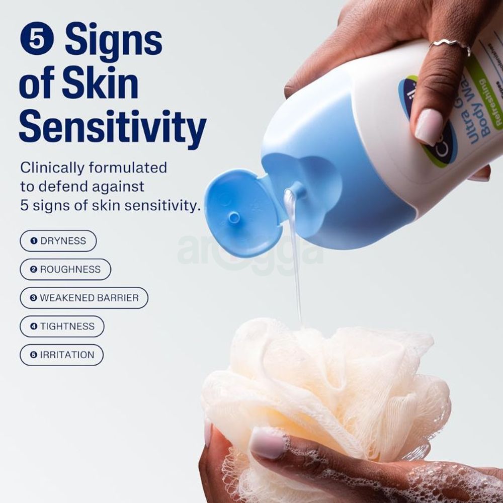 Cetaphil Ultra Gentle Body Wash Refreshing  500ml  