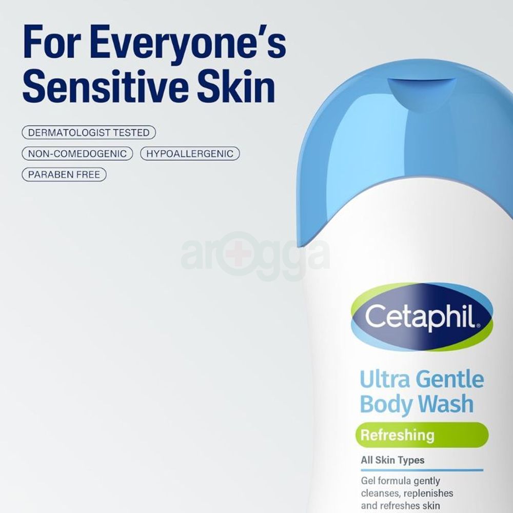 Cetaphil Ultra Gentle Body Wash Refreshing  500ml  