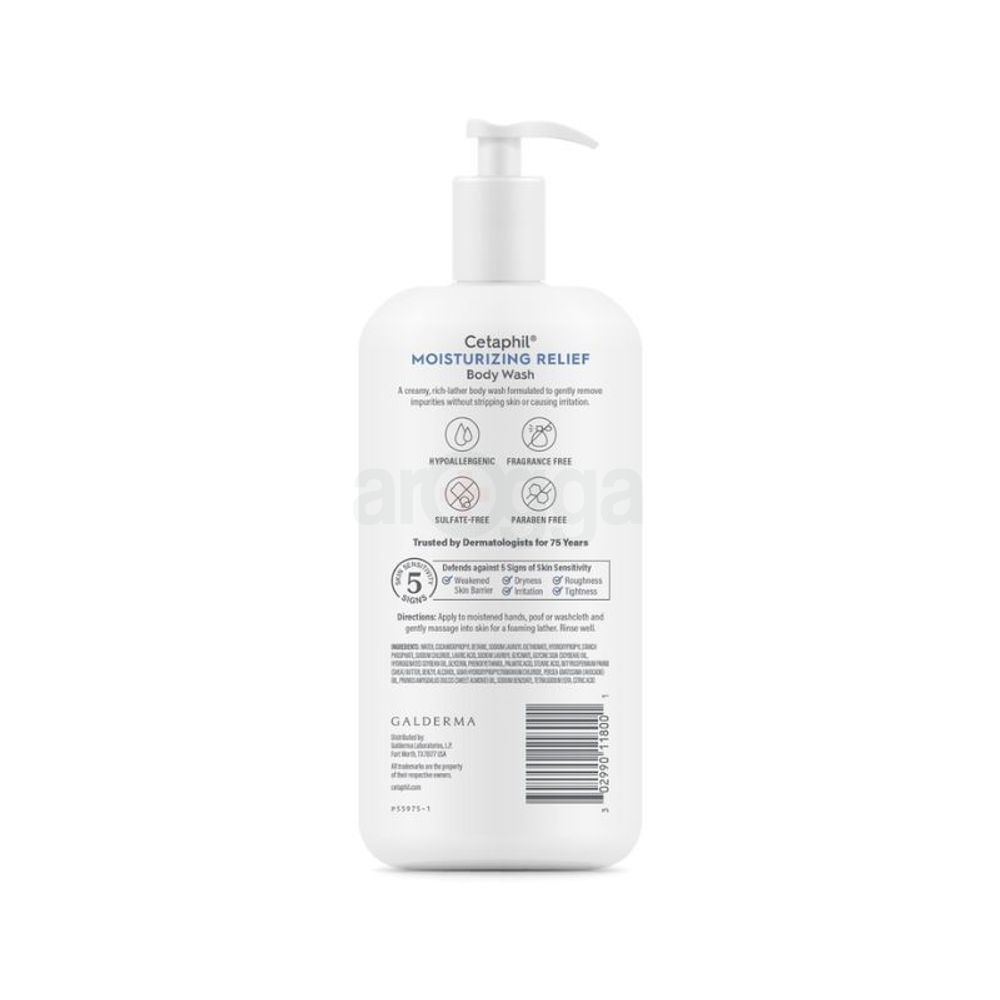 Cetaphil  Moisturizing Relief Body Wash 591ml  