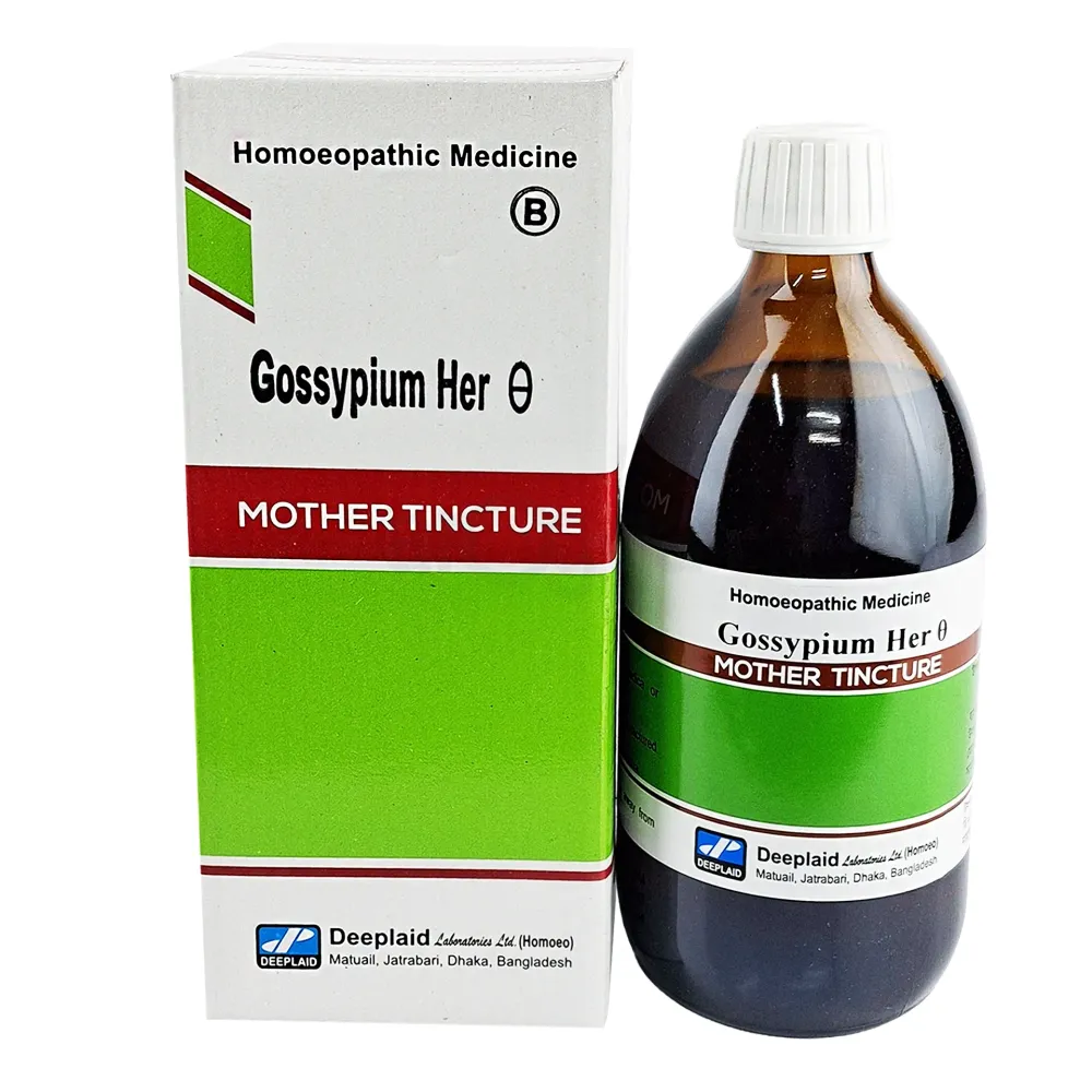 Gossypium Her Q (B) Mother Tincture 450ml (Deeplaid)  