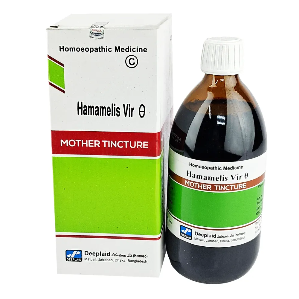 Hamamelis Vir Q (C) Mother Tincture 450ml (Deeplaid)  