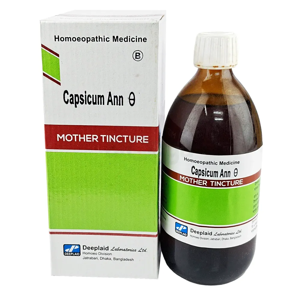 Capsicum Ann Q (B) Mother Tincture 450ml (Deeplaid)  