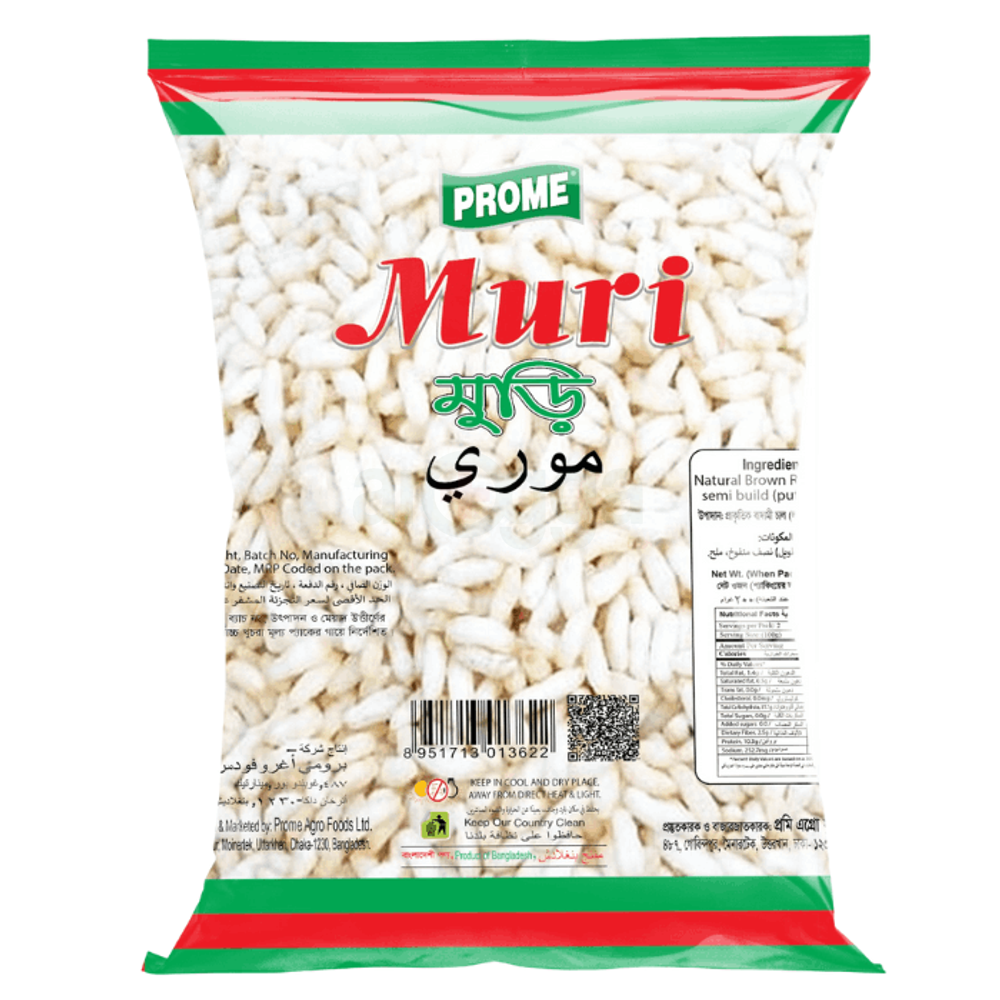 Prome Puffed Rice 400g  