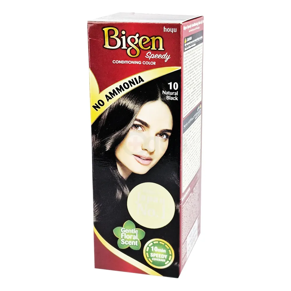 Bigen Speedy Conditioning Color No Ammonia 10 Natural Black  