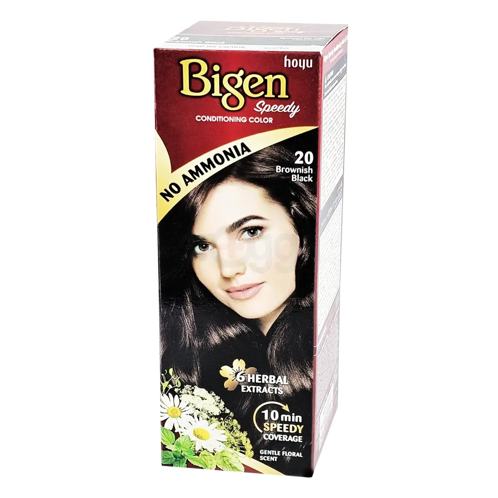 Bigen Speedy Conditioning Color No Ammonia 20 Brownish Color  
