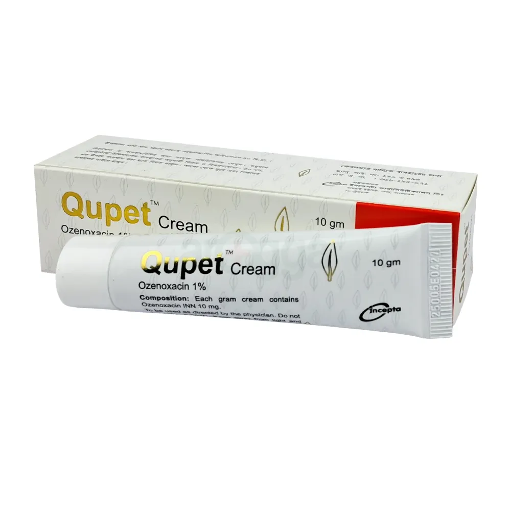 Qupet Cream 1% w/w cream