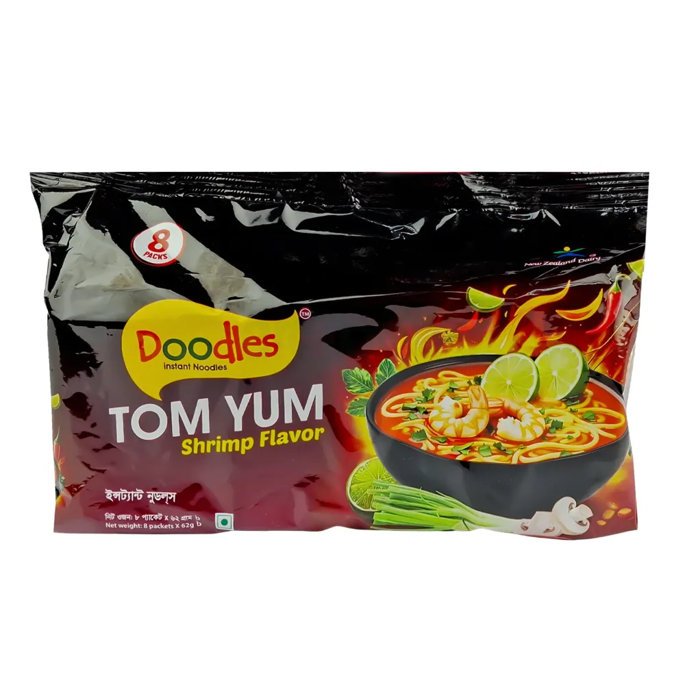 Doodles Instant Noodles Tom Yum Shrimp Flavor 496gm  