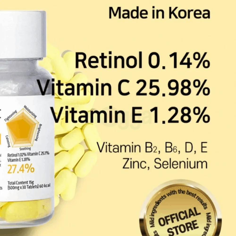 APLB  Retinol Vitamin C Vitamin E Beauty 30 Tablets  