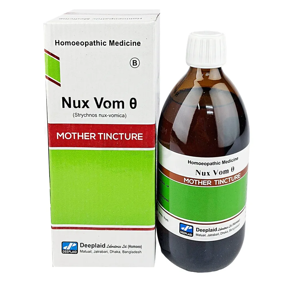 Nux Vom Q Strychnos nux-vomica (B) Mother Tincture 450ml (Deeplaid)  