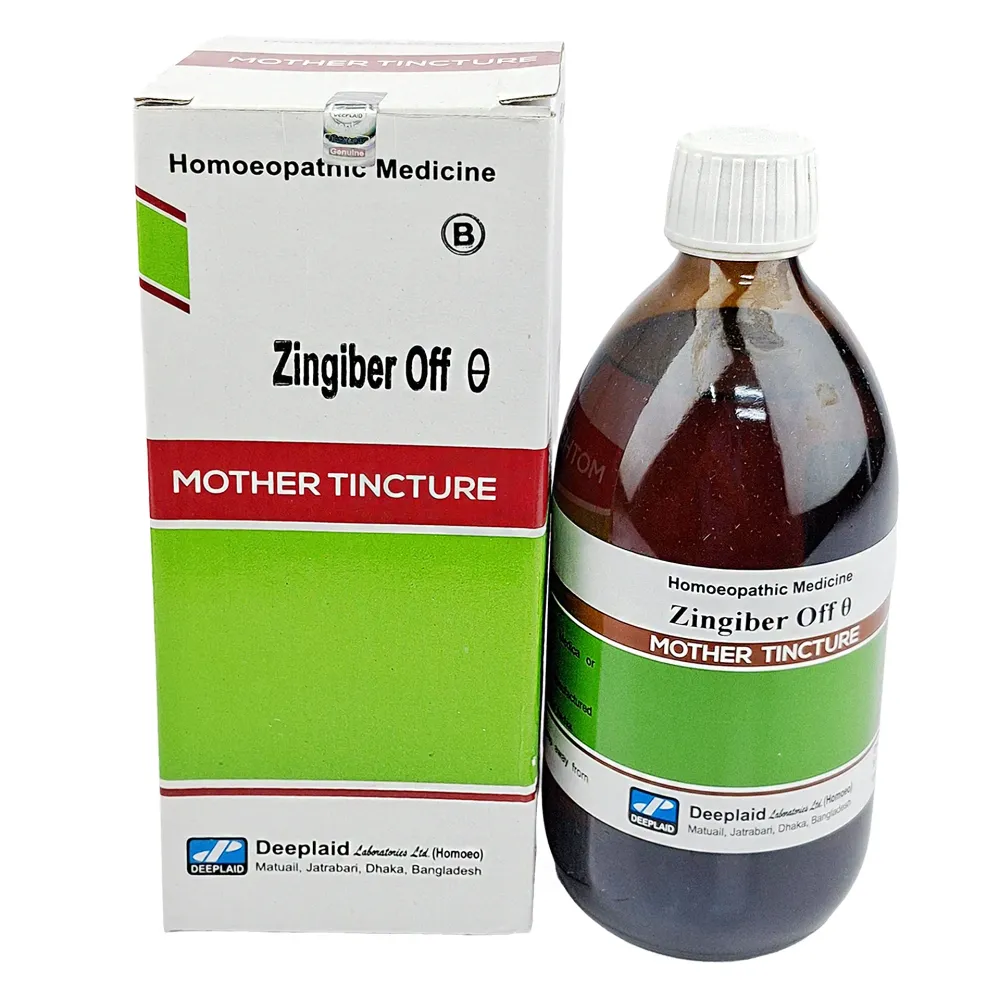 Zingiber Off Q (B) Mother Tincture 450ml (Deeplaid)  