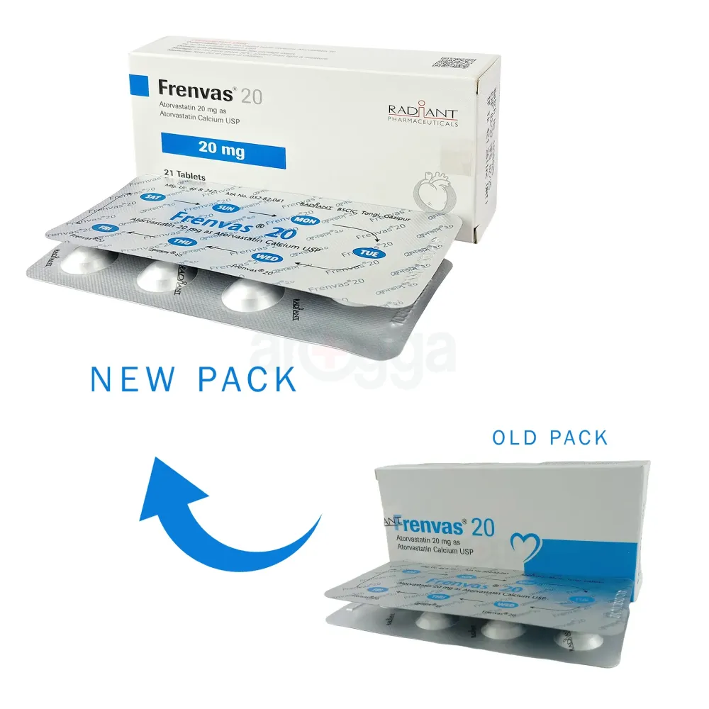 Frenvas 20mg Tablet