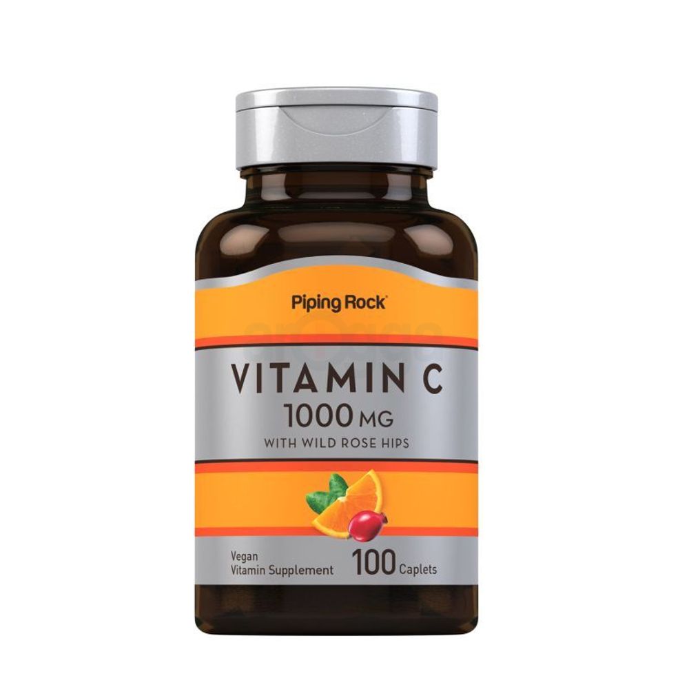 Piping Rock Vitamin C 1000 mg 100 Cablets  