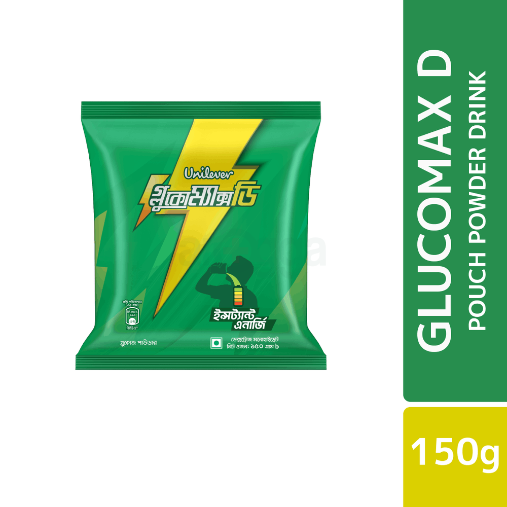 GlucoMax D Pouch (Powder Drink) - 150g  