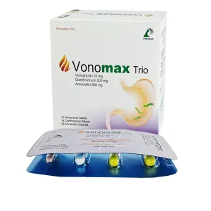 Vonomax Trio 20mg+500mg+500mg tablet
