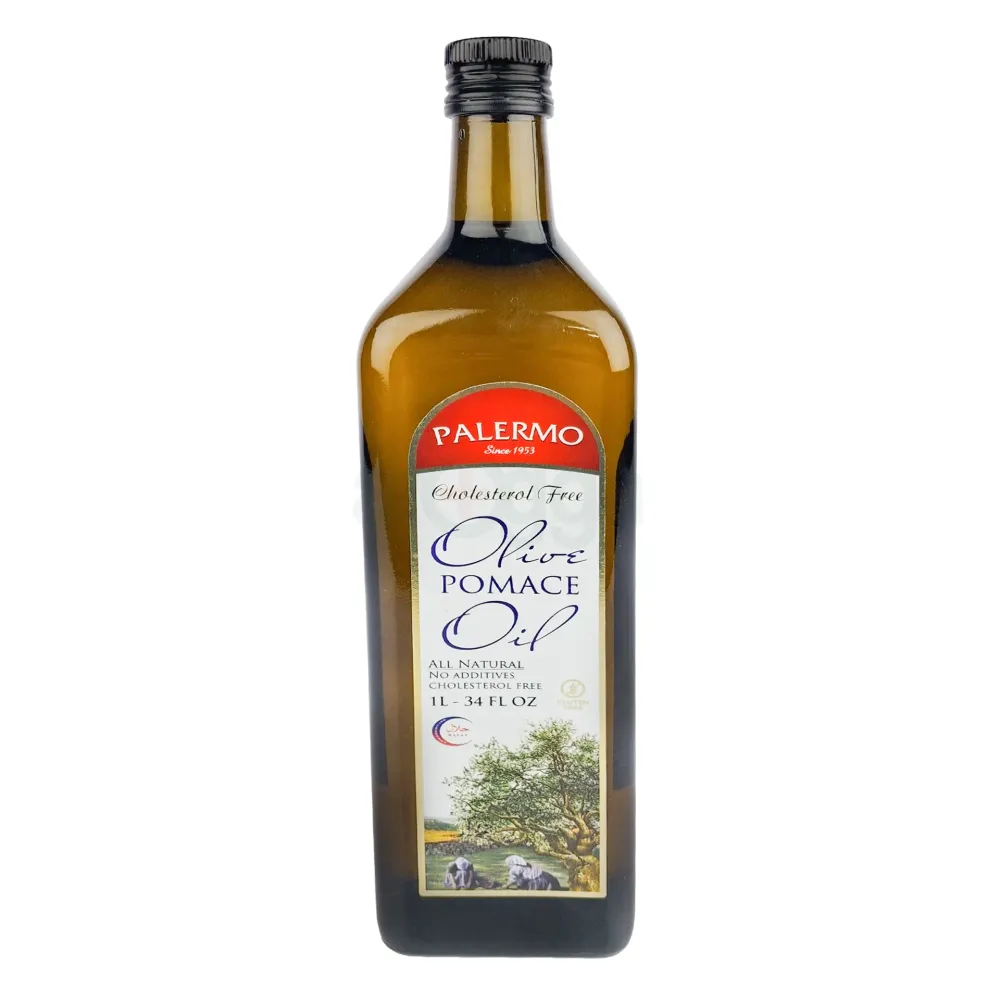 Palermo Cholesterol Free Olive Pomace Oil Dark Marasca 1000ml  