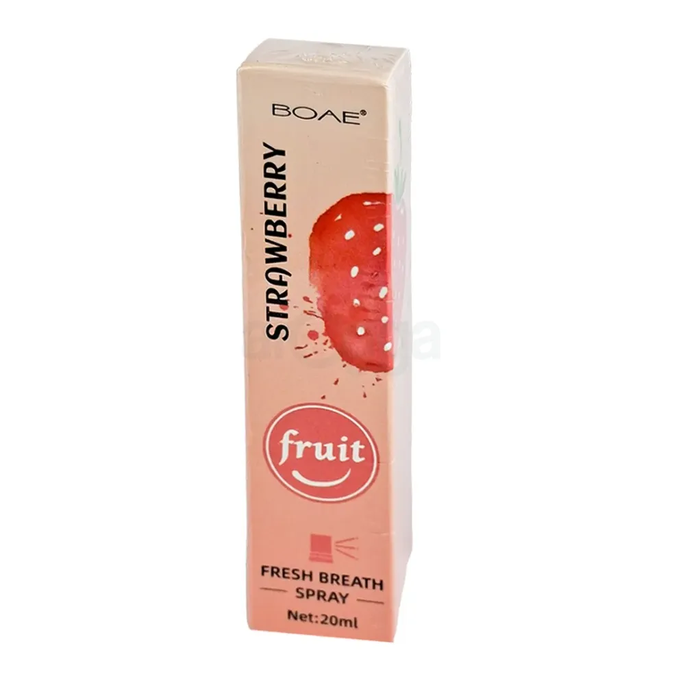 BOAE Fruity Mouth Oral Spray Remove Bad Breath - Strawberry 20ml  