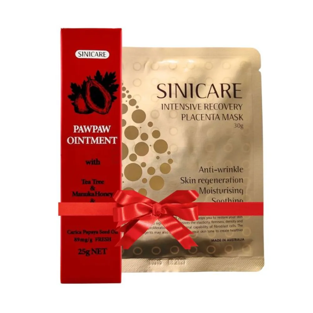Buy 1 Sini Care EVERMORE PawPaw Ointment 25g Get 1pcs Sini Care Intensive Recovery Placenta Sheet Mask Free Save 558tk  