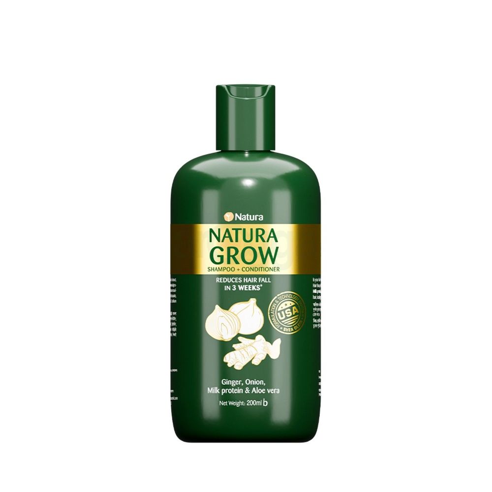 Buy 1 Natura Grow Shampoo + Conditioner 200ml & Get 1 Free  