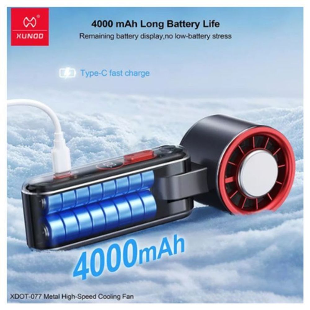 XUNDD XDOT-077 Metal High-Speed Cooling Fan  