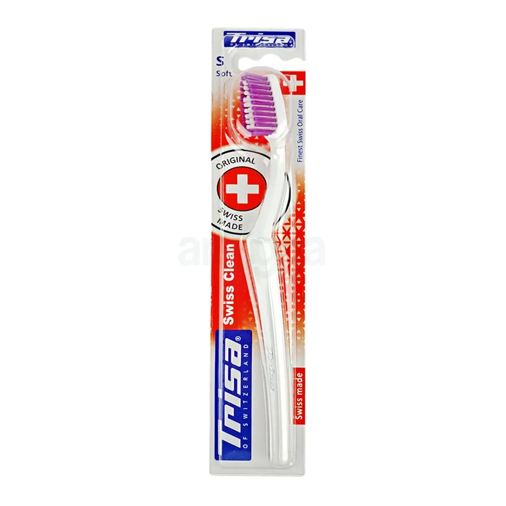 Trisa of Switzerland Swiss Clean Soft Toothbrush (Prod : 231023CTS ...