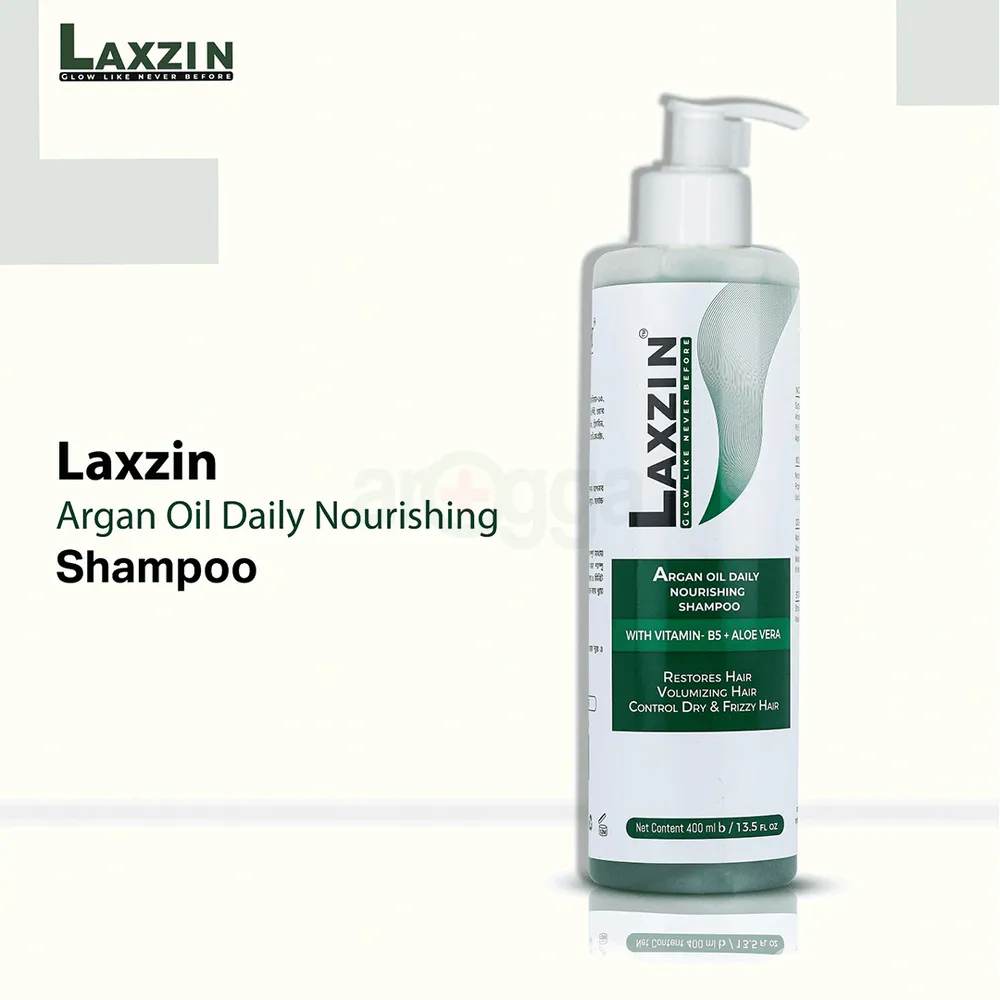 Laxzin Argan Oil Daily Nourishing Shampoo 400ml  