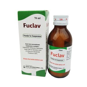 Fuclav 125mg+31.25mg/5ml Powder for Suspension