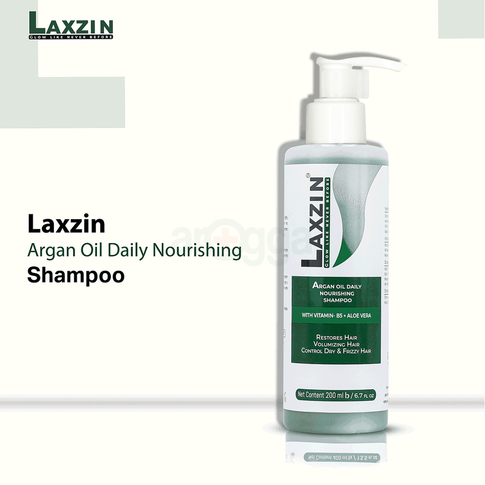 Laxzin Argan Oil Daily Nourishing Shampoo 200ml  