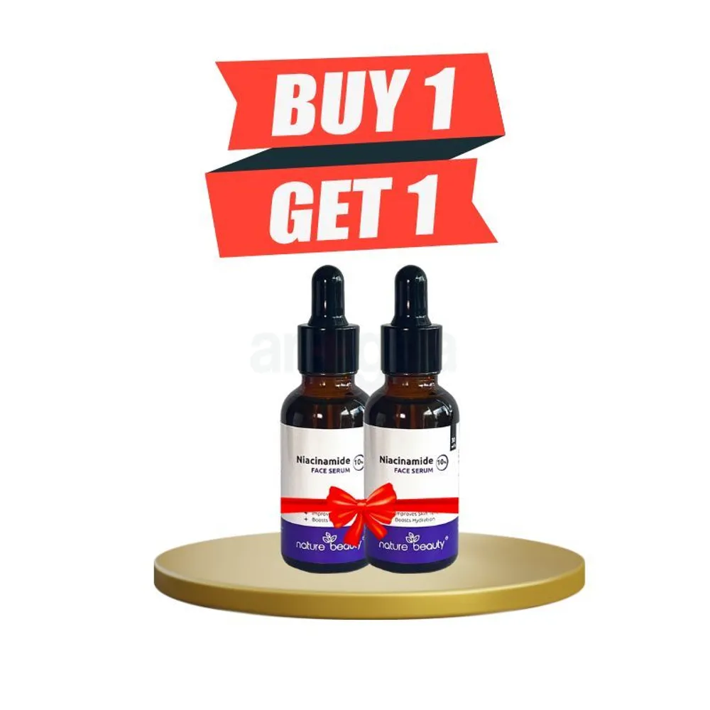 Buy 1 Nature Beauty Niacinamide Face Serum 30ml Get 1 Free  