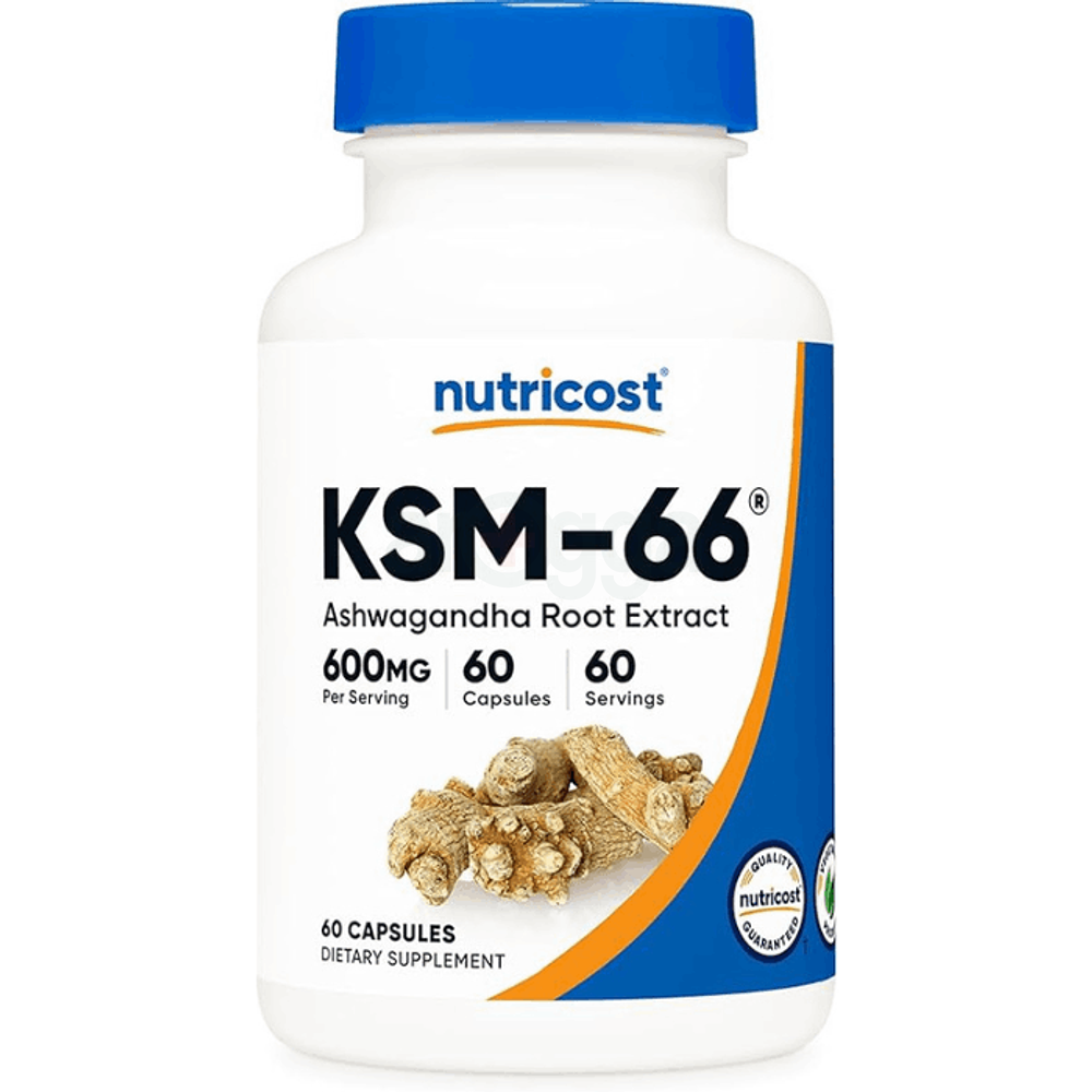 Nutricost KSM-66 Ashwagandha Root Extract 600mg, 60 Capsules  
